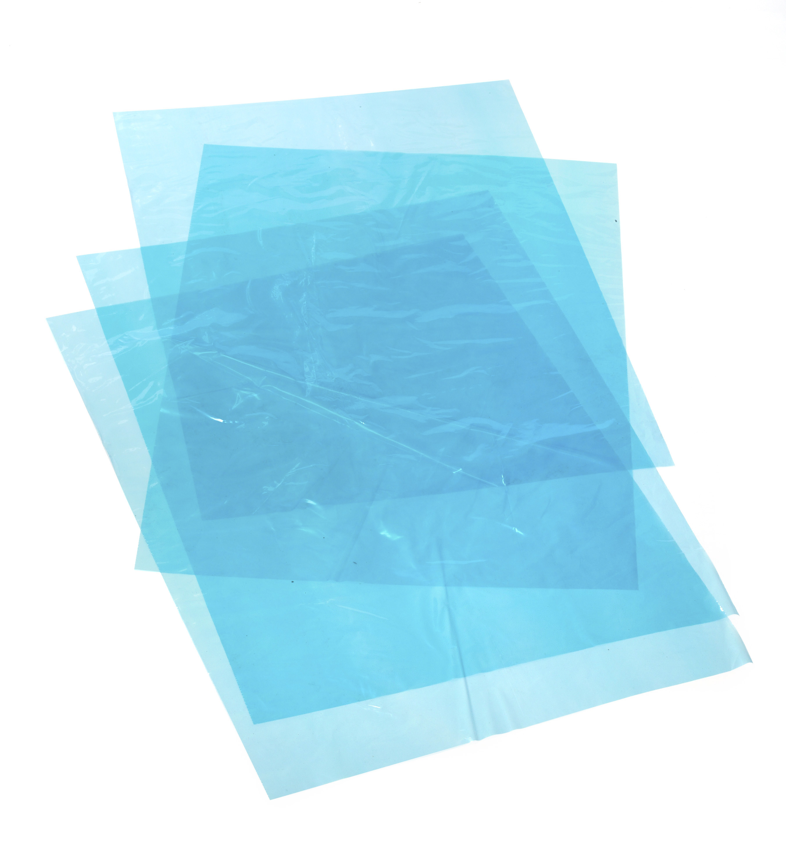 Flachzuschnitte 420x635 mm, blau