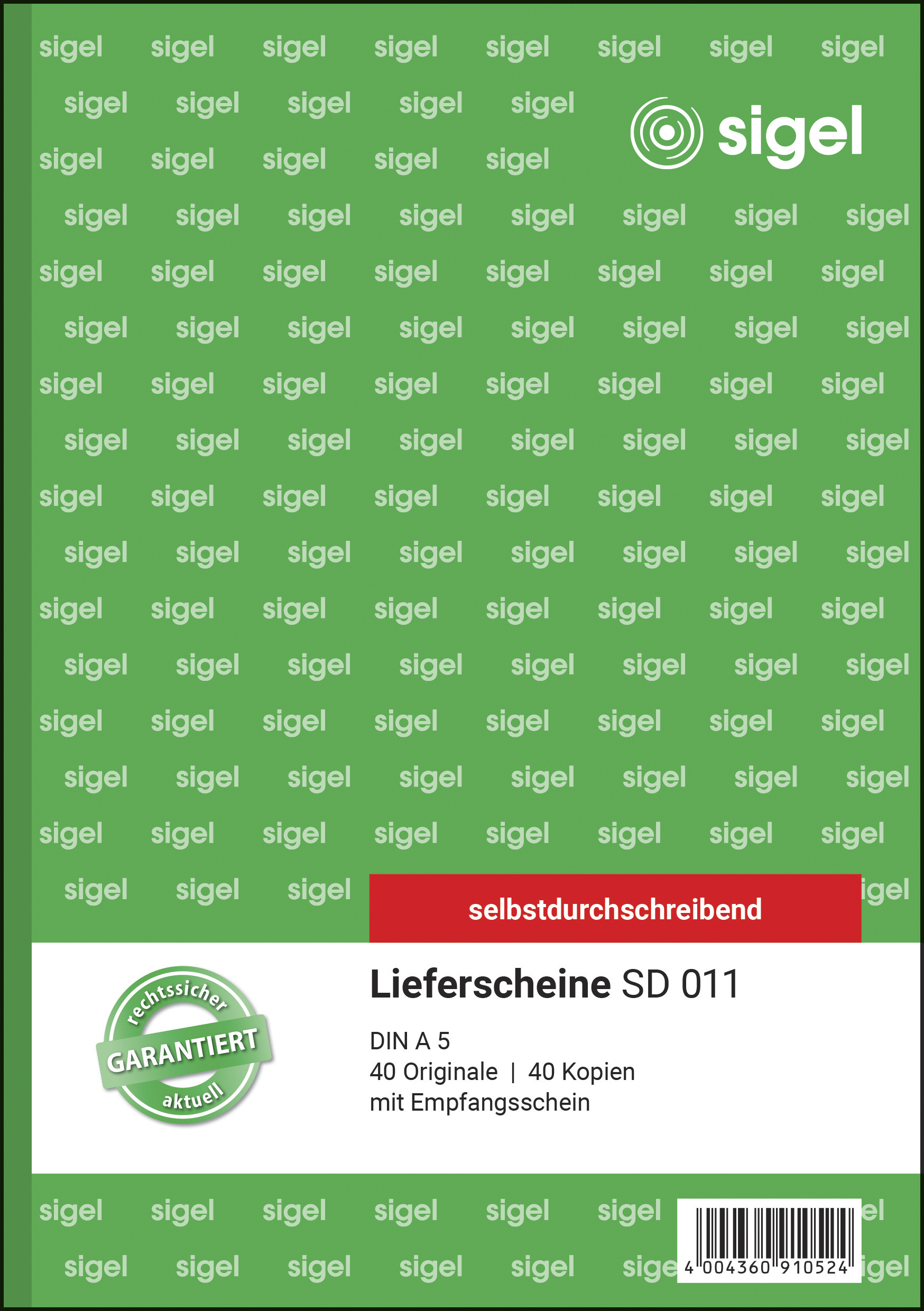 Lieferschein, A5 h, SD011