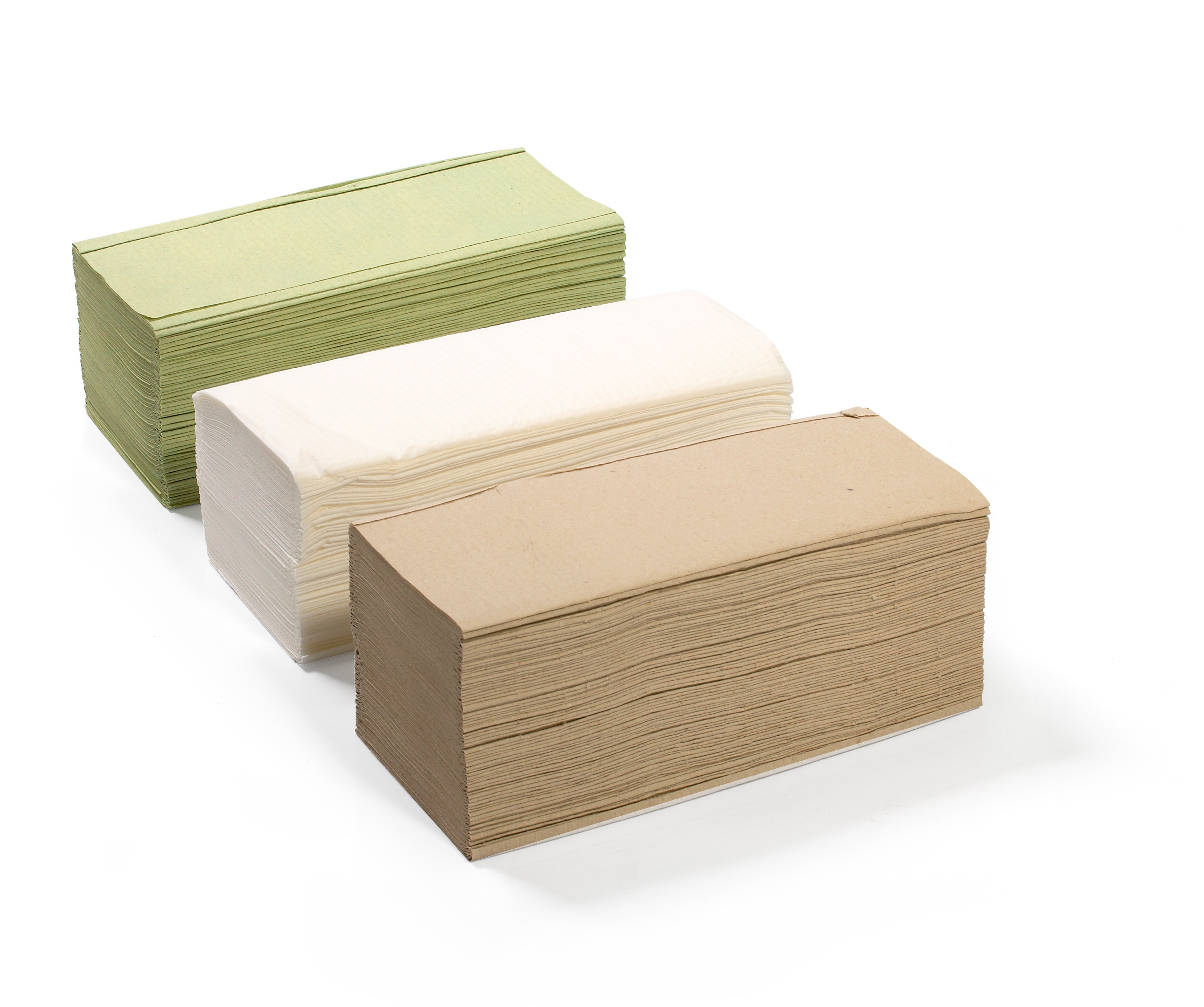 Papierhandtücher 1-lag., 250 Bl (24,3x22), professional grün