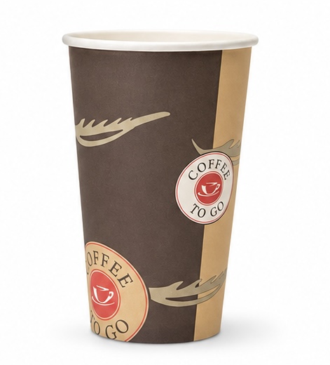 Coffee to go 16 oz, 400 ml, Ø 9 cm, Höhe: 13,5 cm, 350g+18PE