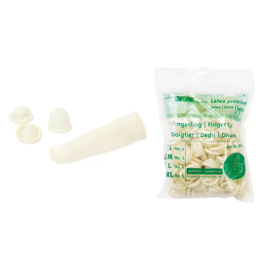 Fingerlinge Gr.4/ L (1 Packung = 100 Stück)