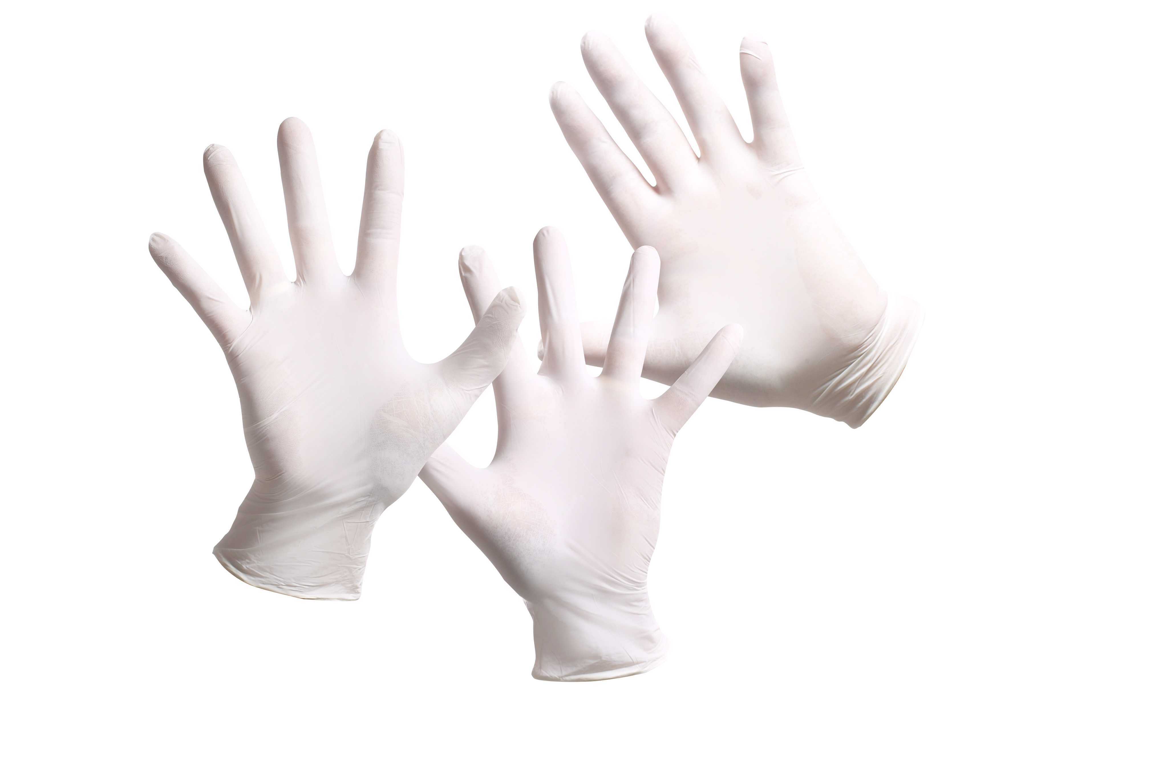Nitril-Handschuhe Latex Gentle Skin Compact, Größe L, weiss